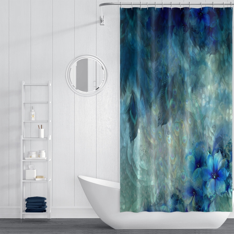 Colorful and Unique Shower Curtain