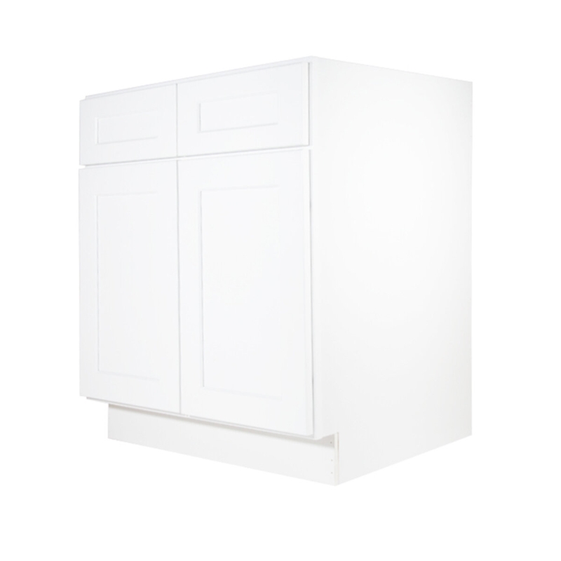 Modern Satin Finish Cabinet with Slow-Close Feature