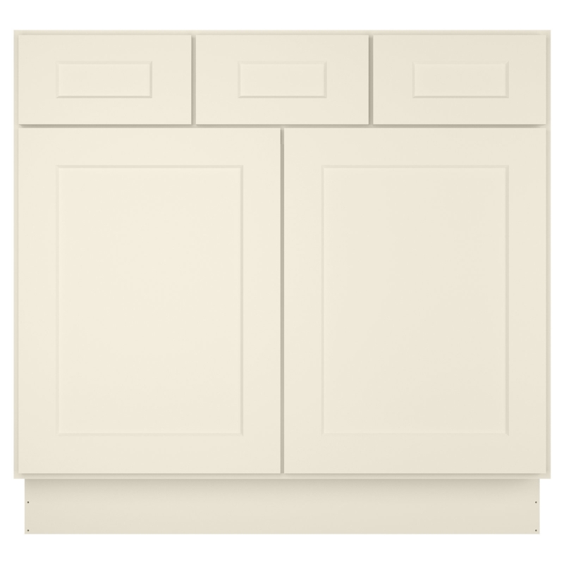 Shaker Antique White Cabinet with Soft-Close Hinge