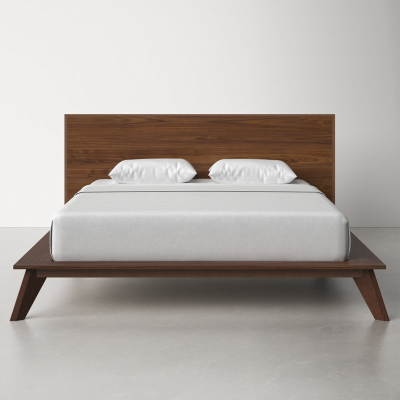 Sleek and modern sunken bed frame