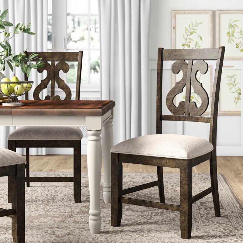 Solid Wood Country French Dining Chairs