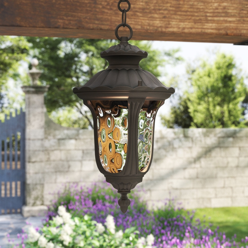Hanging Pendant Light for Outdoor Spaces