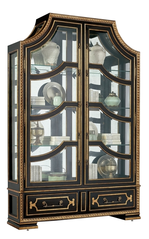 Imperial Style Display Cabinet with Storage