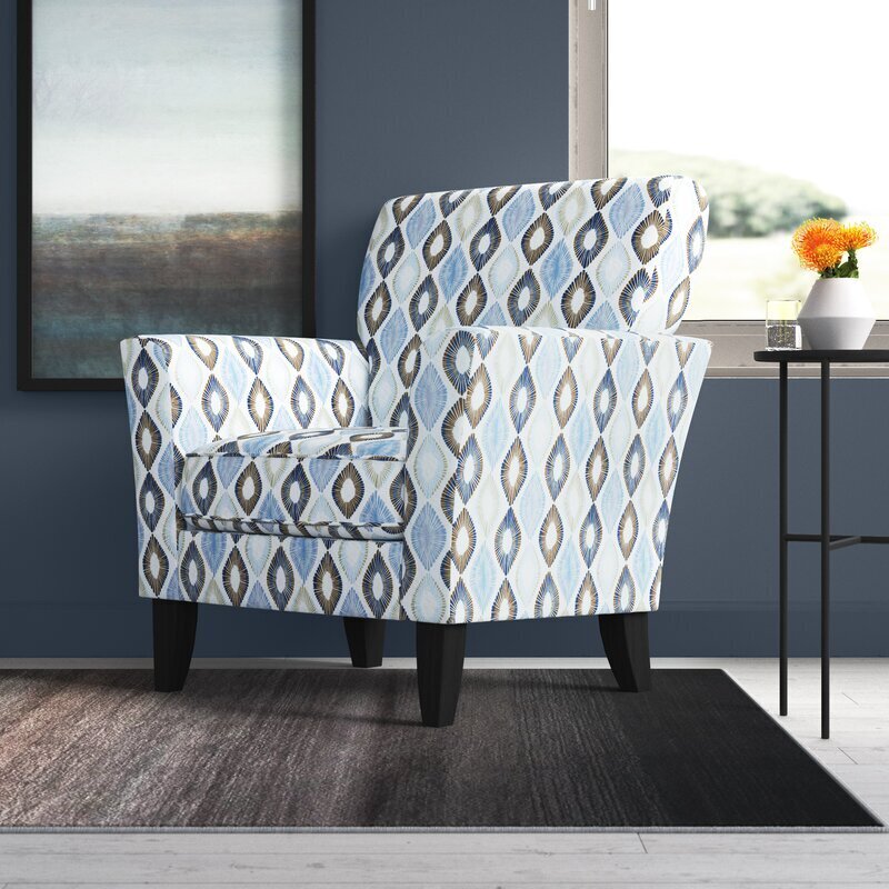 Squared quirky chair for living room
