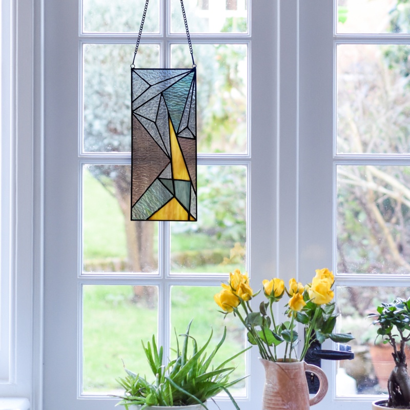 Stained Glass Window Panel