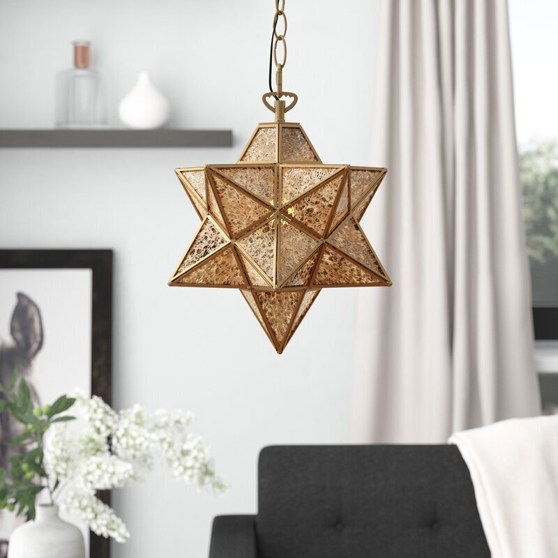 Star Shaped Moroccan Pendant Lamp