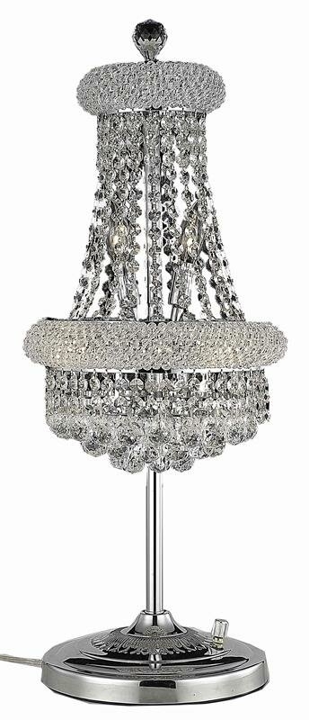 Crystal Table Lamp with Elegant Finishes