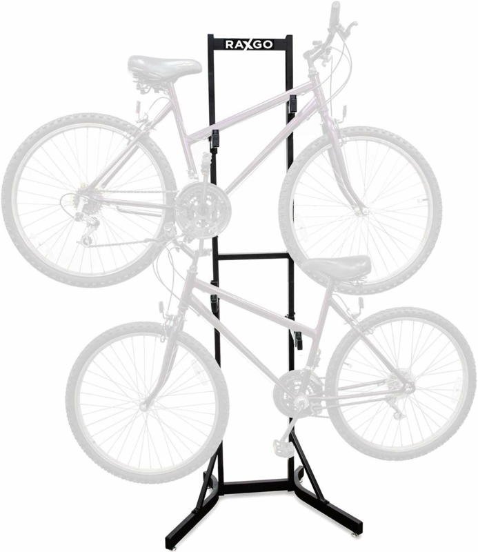 Freestanding Bike Rack for Two Bikes