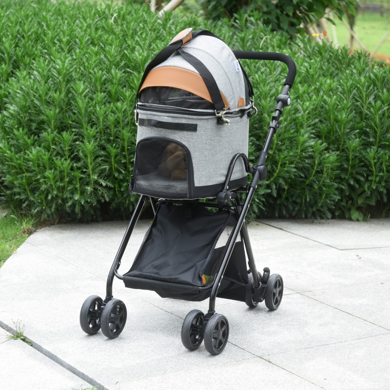 Convertible Pet Stroller and Carrier Bag