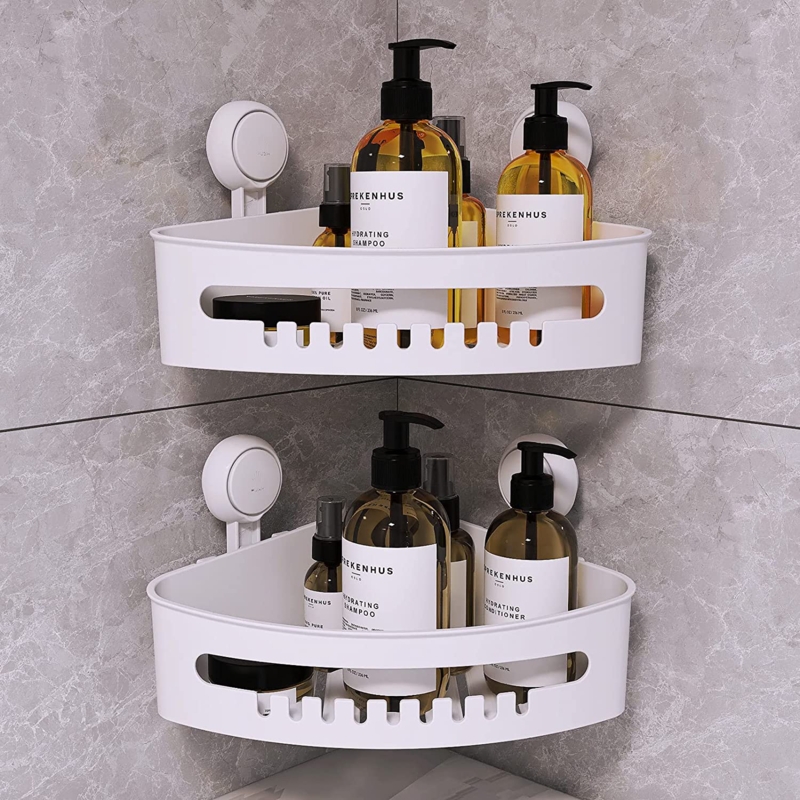 Corner Shower Caddy with Strong Suction