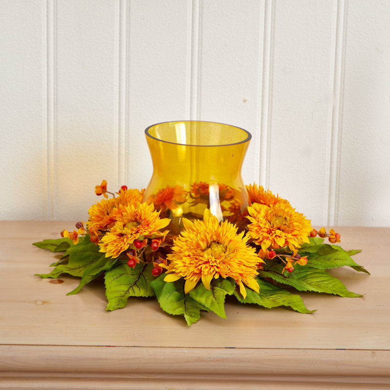 Sunflower Candle Holder