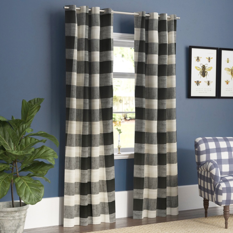 Sunglow Polyester Curtain Panel
