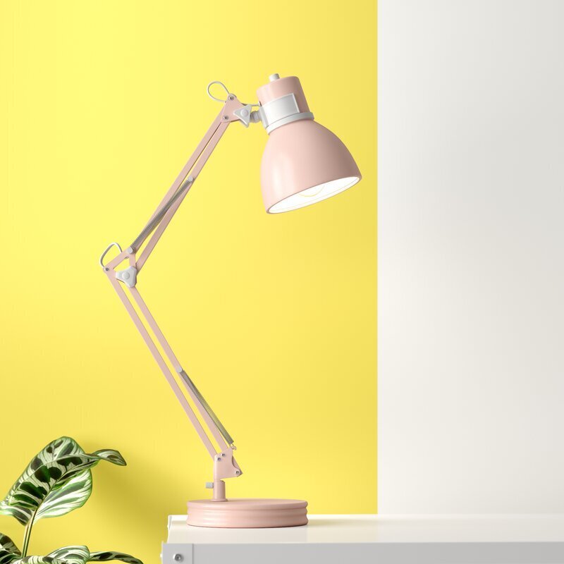 Swing Arm Desk Lamp With Round Base