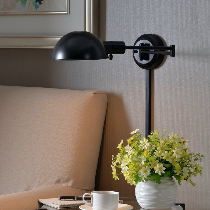 Swing Arm Reading Light For Bed