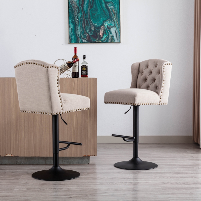 Modern Style Height Adjustable Bar Chair