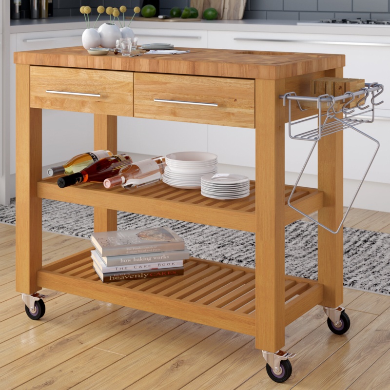 7 Series Kitchen Workstation with End Grain Wood Cutting Board