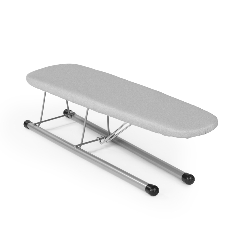 Compact Sleeve Ironing Board with Steel Stand