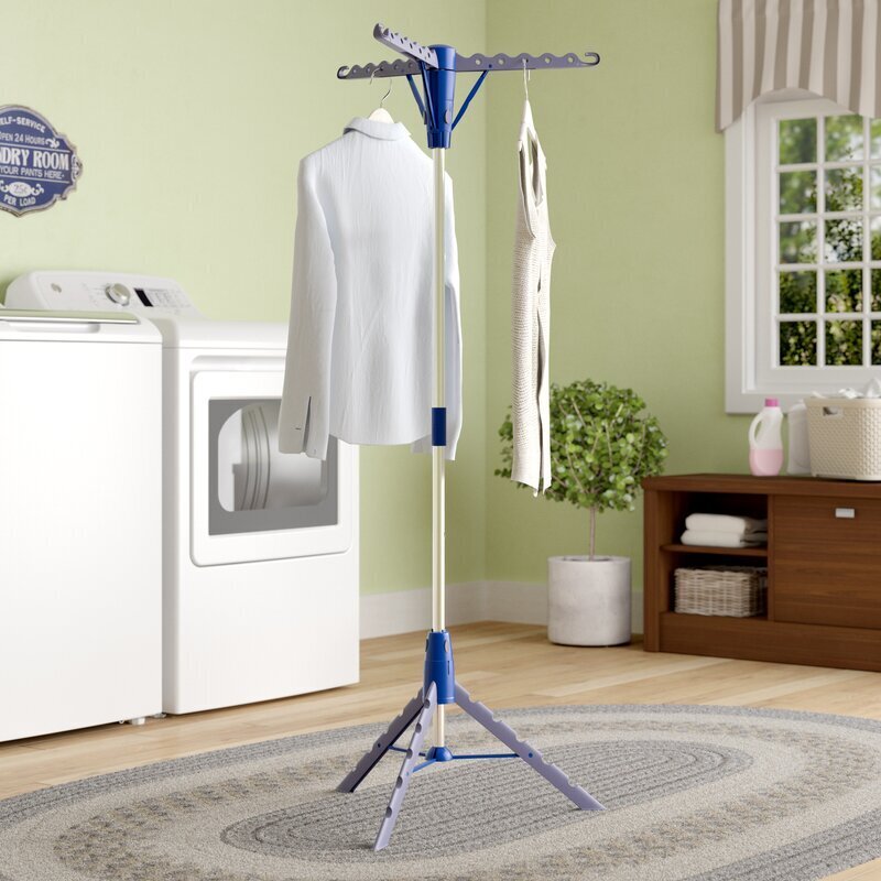 Tall Tripod Fold Down Laundry Rack