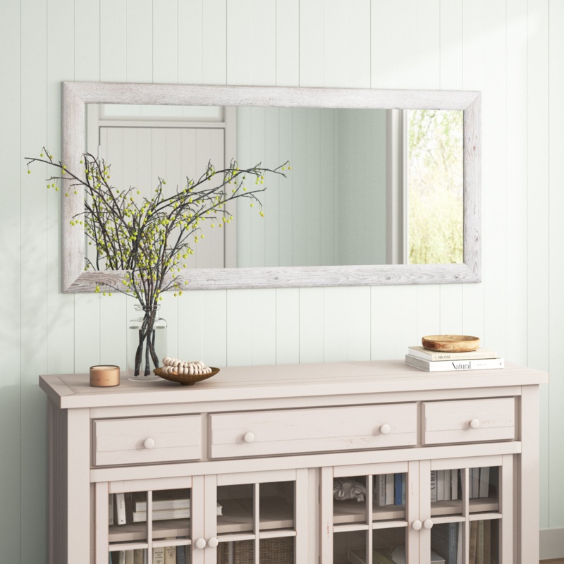 Tara Rectangle Wood Mirror