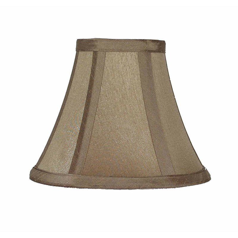 Taupe Clip On Ceiling Light Cover