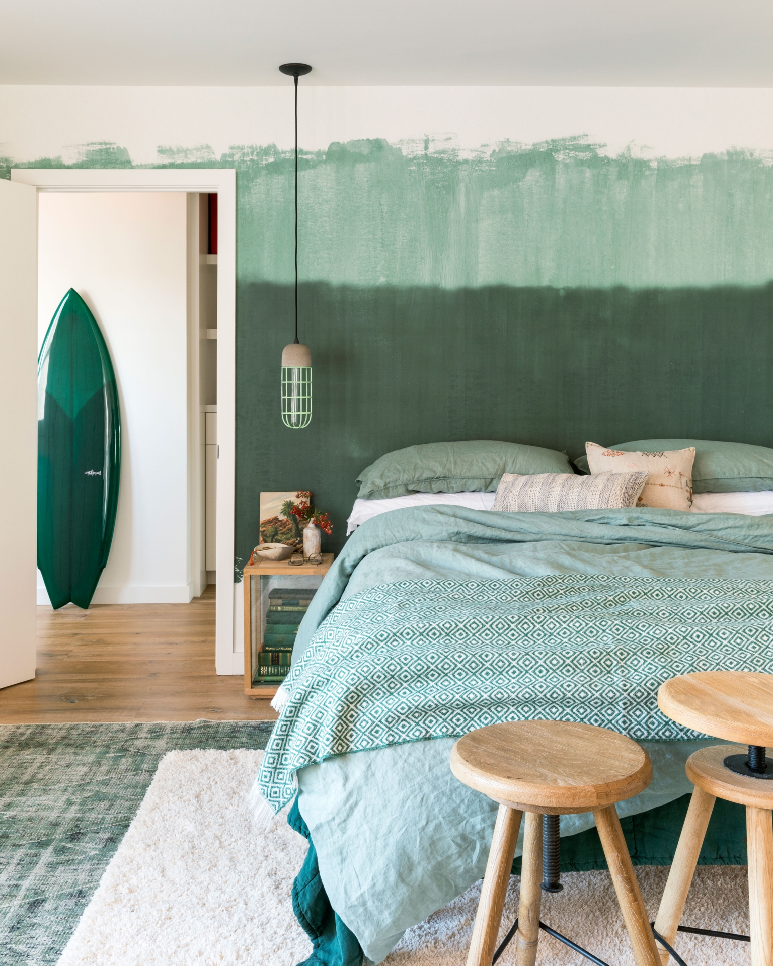 Teal Area Rug