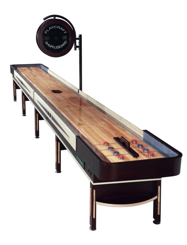 Elegant Western-Inspired Shuffleboard Table