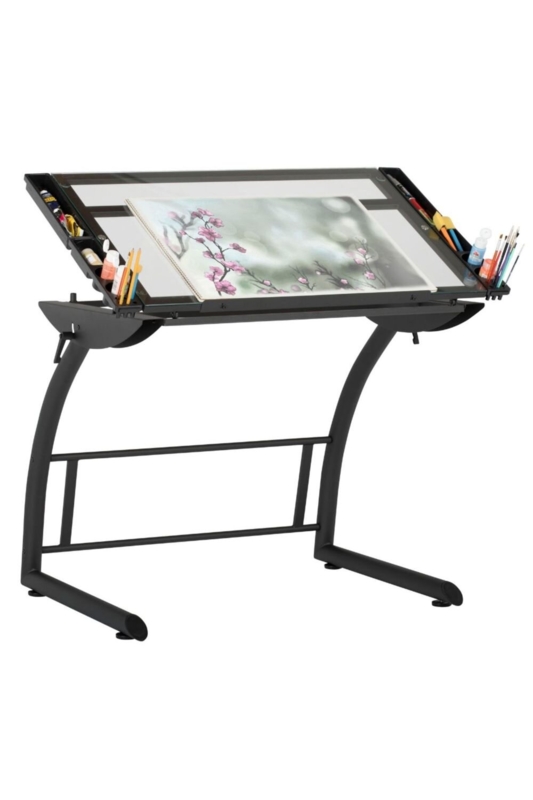 Versatile Drafting Table with Tilting Surface