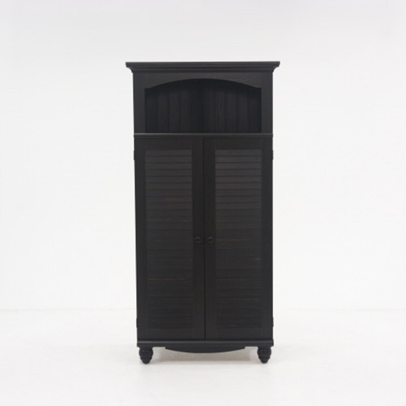 Computer Armoire with Space-Saving Design