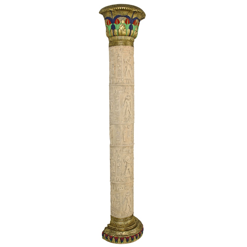 The Giant Columns of Luxor Pedestal