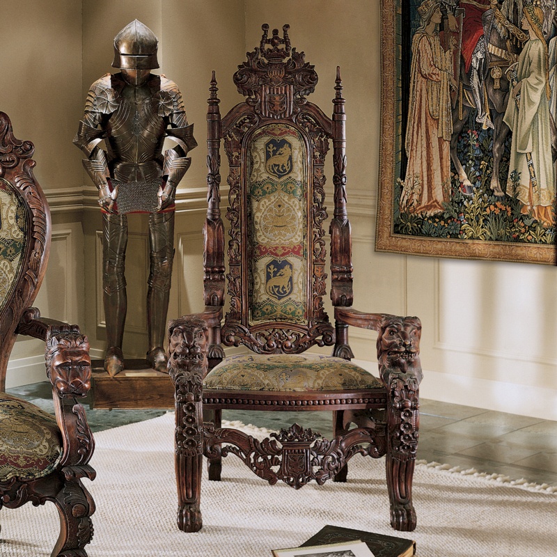 The Lord Raffles Upholstered Armchair