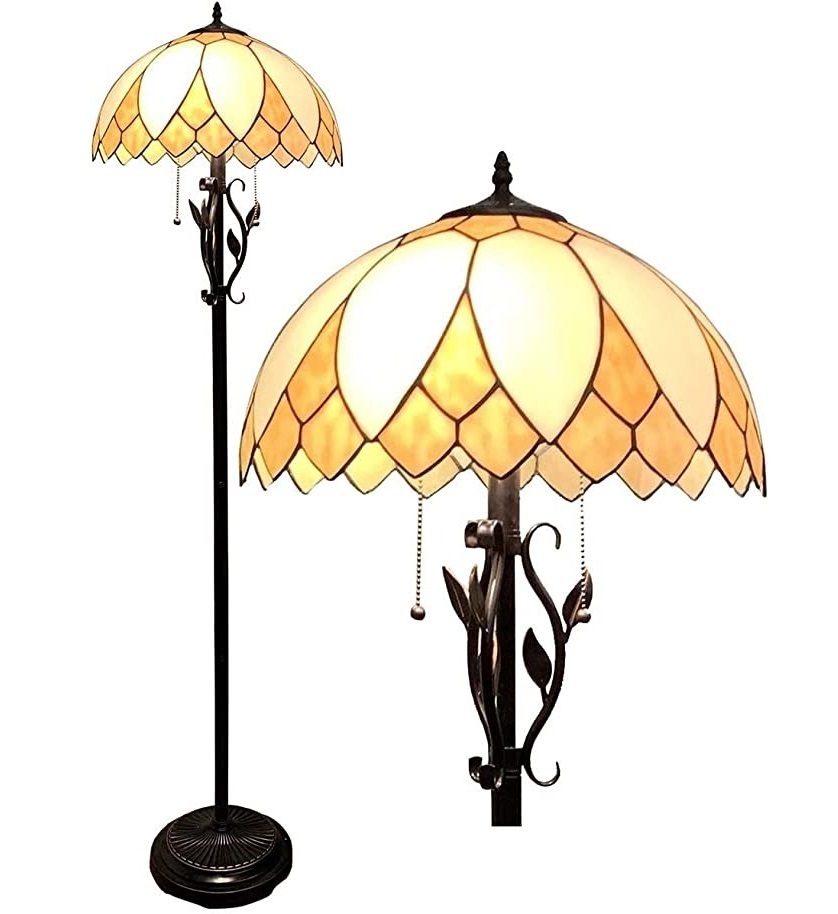 Tiffany lotus lampshade