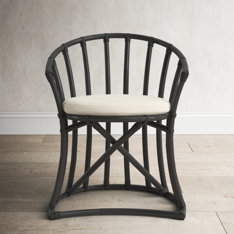 Rattan Windsor-Back Side Chair