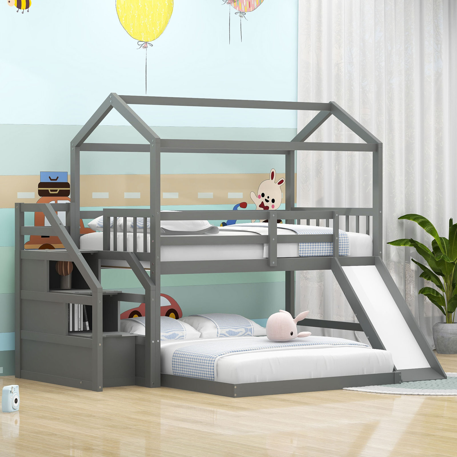 Bunk Bed With Slide - Ideas On Foter