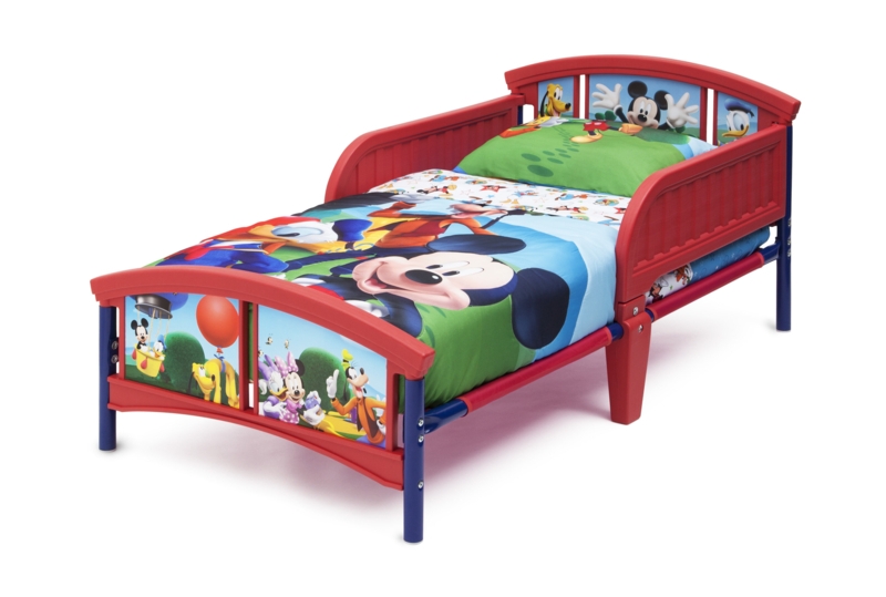 Mickey Mouse Plastic Toddler Bed