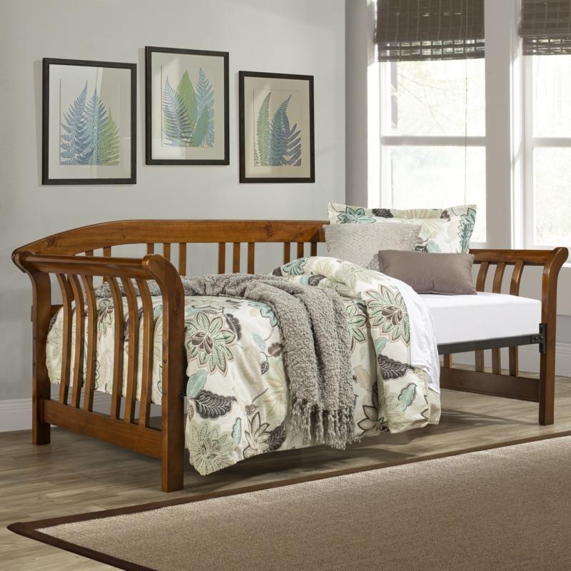 Twin Daybed with Solid Wood Construction