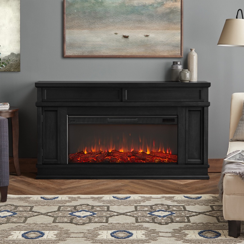 Torrey Landscape Media Electric Fireplace by Real Flame