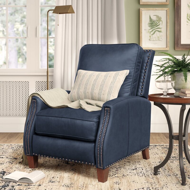 Traditional Narrow Recliner for Small Spaces