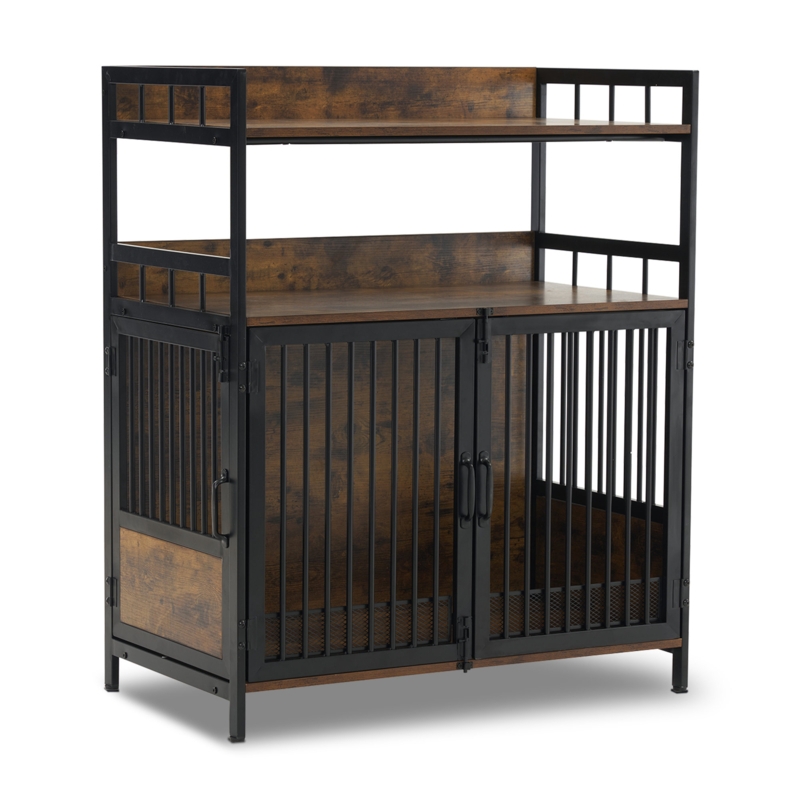 Furniture Style Dog Crate with Storage