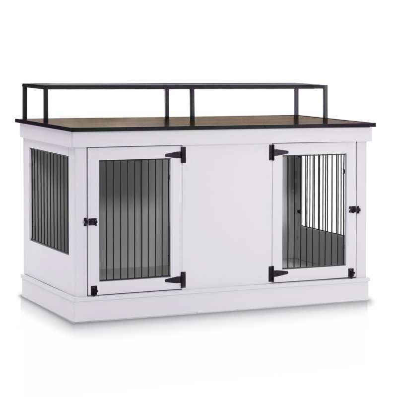 Furniture Style Dog Crate and Stand