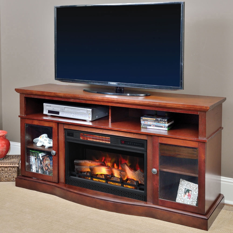 Infrared Electric Fireplace Entertainment Center