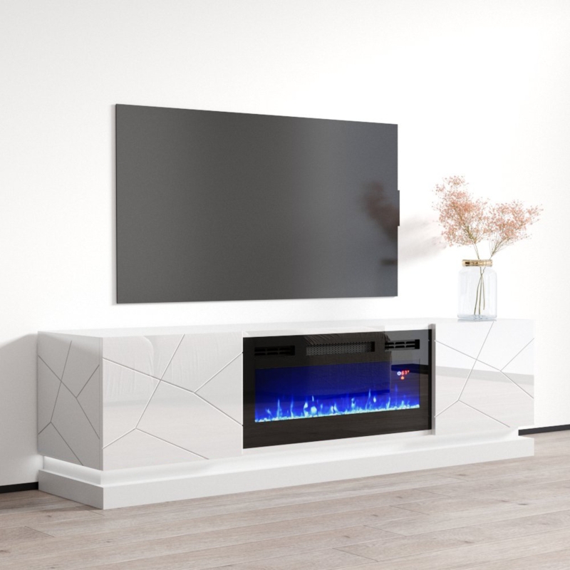 Electric Fireplace 71" TV Stand