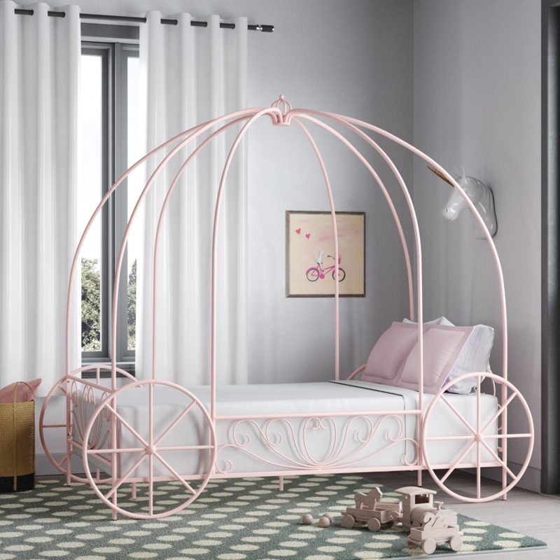 Carriage Bed Twin Size for Kids
