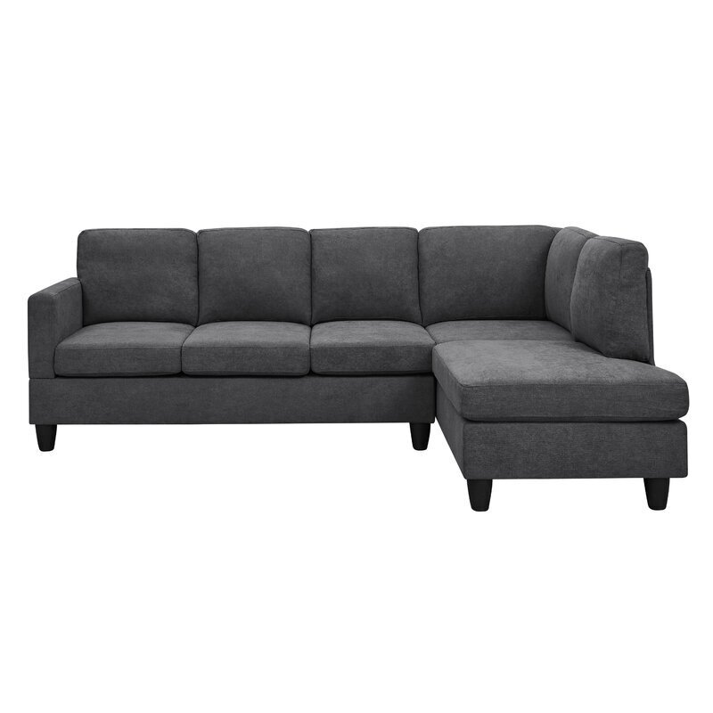 Two Piece Upholstered Movie Room Couch