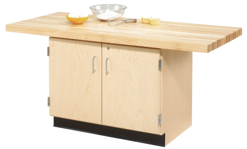 Single Faced Cabinet Workstation with Vise