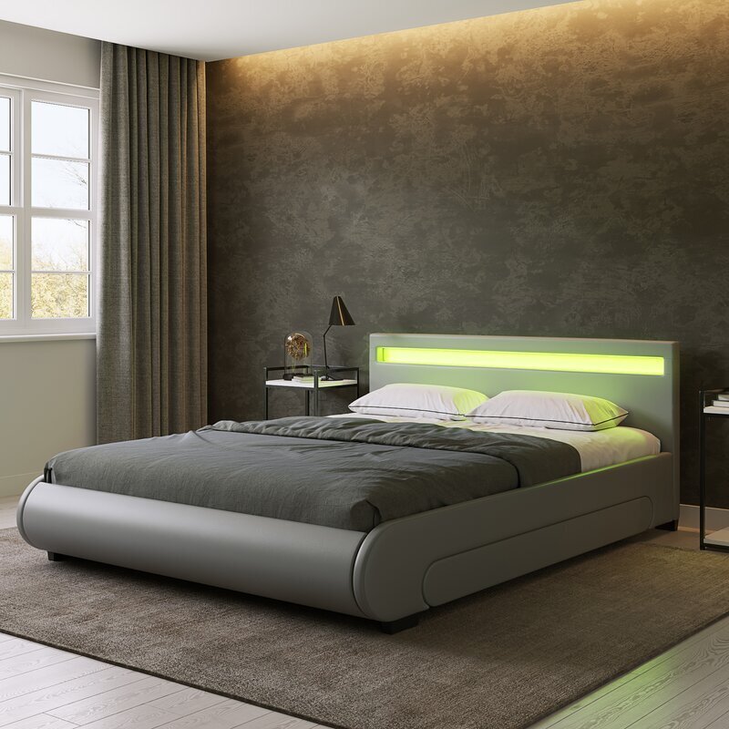 Ultra modern store bed frame