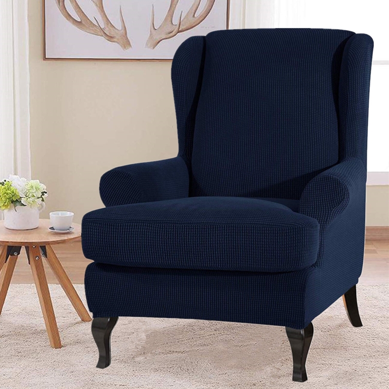 Stretchable Wing Chair Slipcover