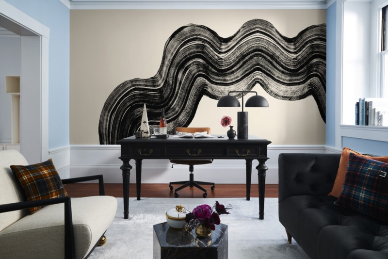 Use a Bold Wallpaper