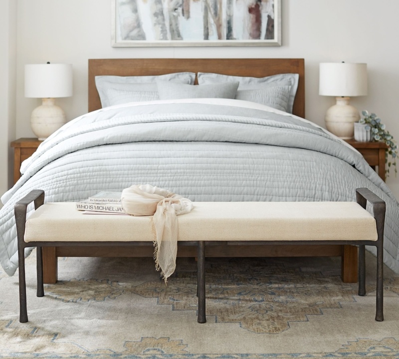 Use a Long, Narrow Bench