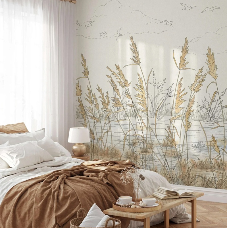 Use a Panoramic Wallpaper