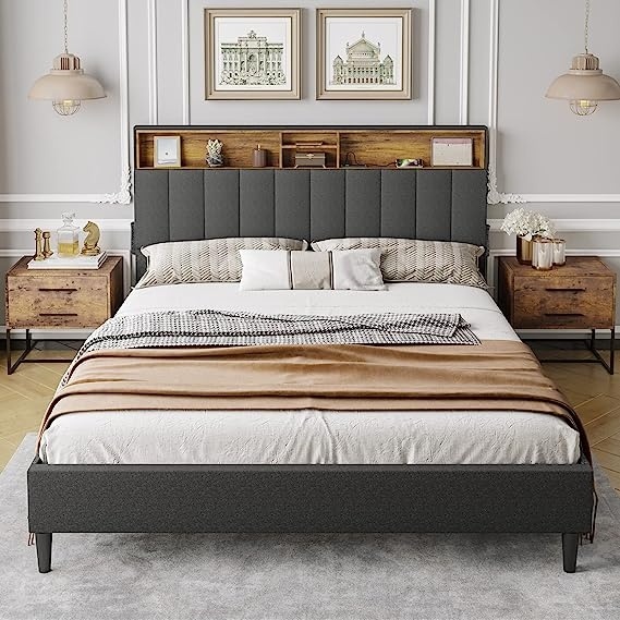 Use a Storage Headboard